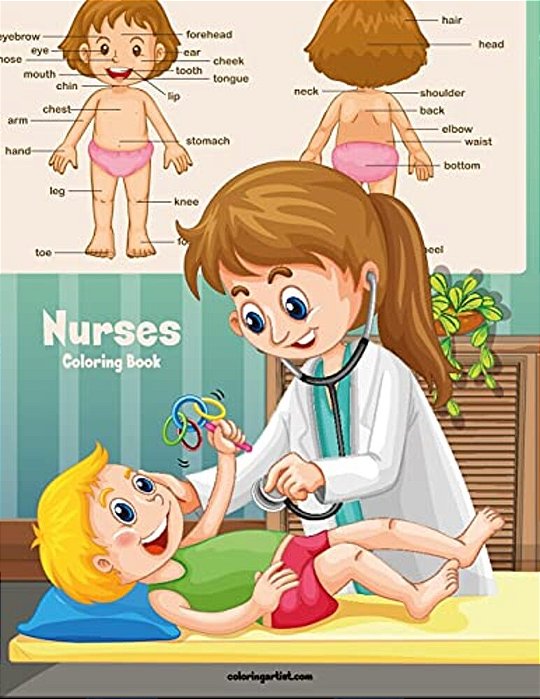 Nurses Coloring Book 1-..