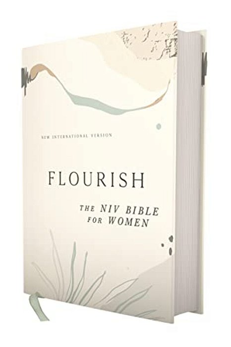 Flourish: The Niv Bible For Women, Hardcover, Multi-Color/Cream, Comfort Print-..