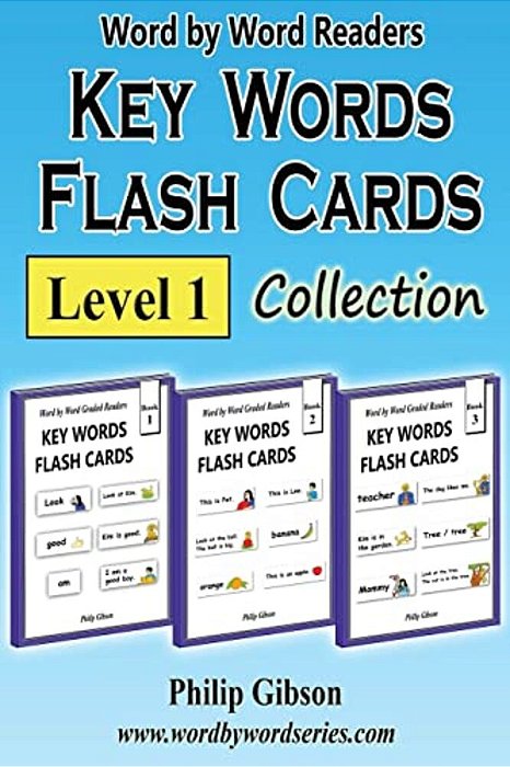 Key Words Flash Cards: Level 1: A Child's Introduction To Reading-..