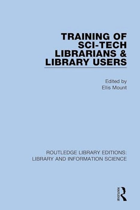 Training Of Sci-Tech Librarians & Library Users-..