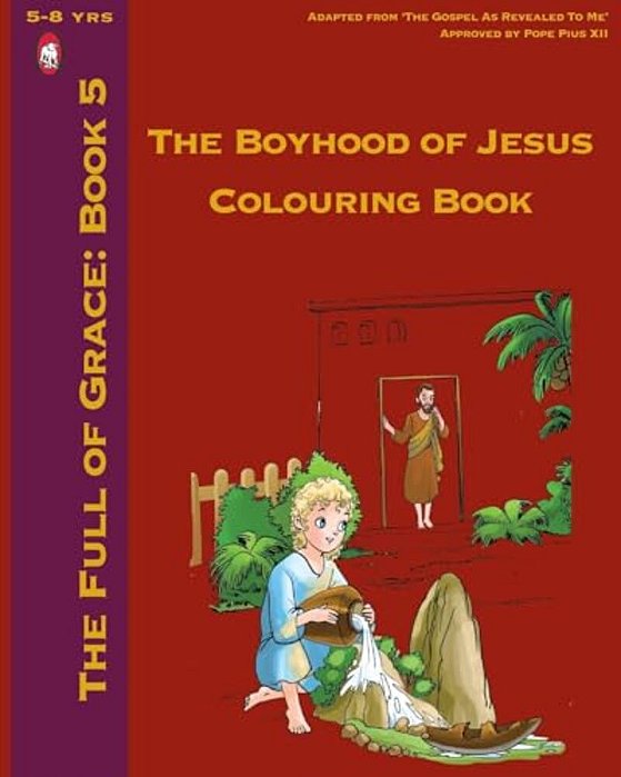 The Boyhood Of Jesus Colouring Book-..