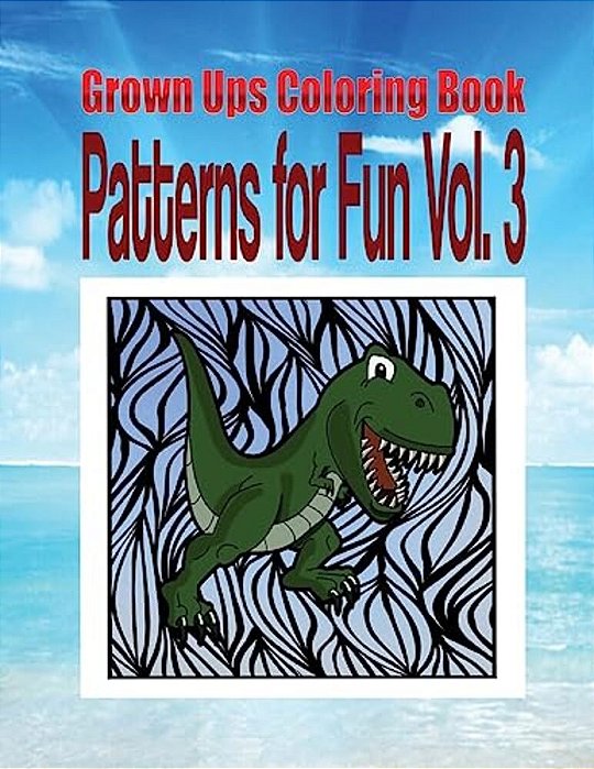Grown Ups Coloring Book Patterns For Fun Vol. 3 Mandalas-..