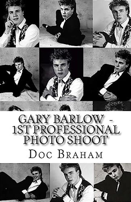 Gary Barlow 1ST Professional Photo Shoot - 1989: Before Take That - There Was Doc Braham-..