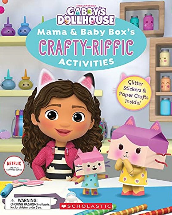 Mama & Baby Box's Crafty-Riffic Activities (Gabby's Dollhouse)-..