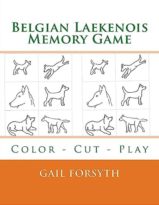 Belgian Laekenois Memory Game: Color - Cut - Play-..