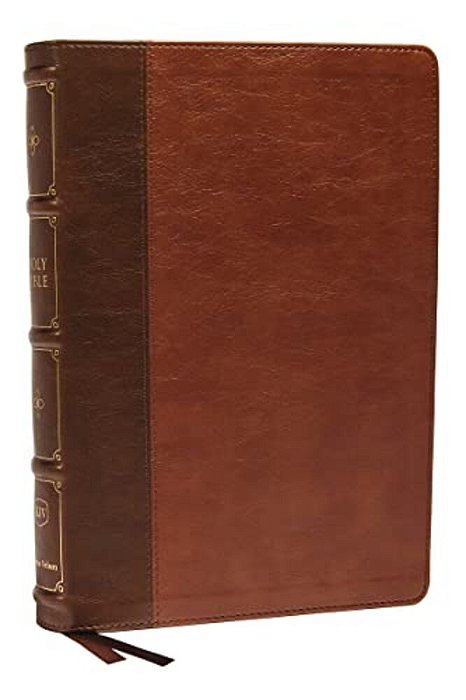 Kjv Holy Bible: Large Print Verse-By-verse With Cross References, Brown Leathersoft, Comfort Print: King James Version (Maclaren Series)-..