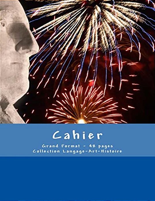 Cahier - Grand Format - 48 Pages - Collection Langage-Art-histoire: Design Original 8-..