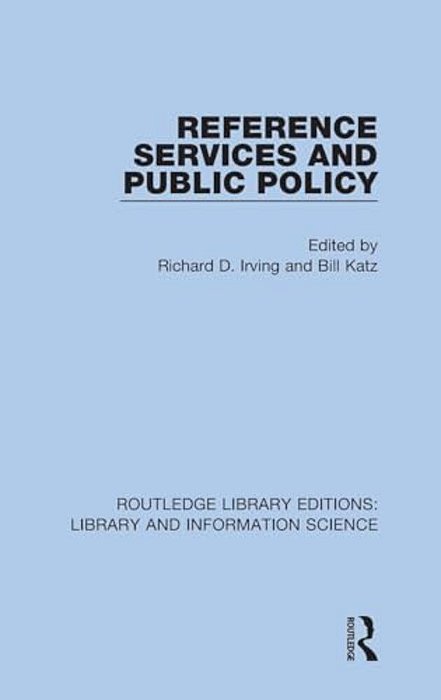 Reference Services And Public Policy-..