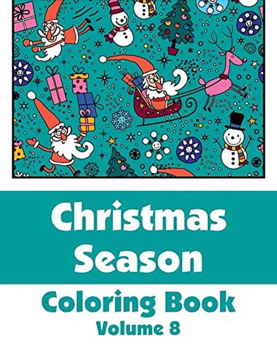 Christmas Season Coloring Book (Volume 8)-..