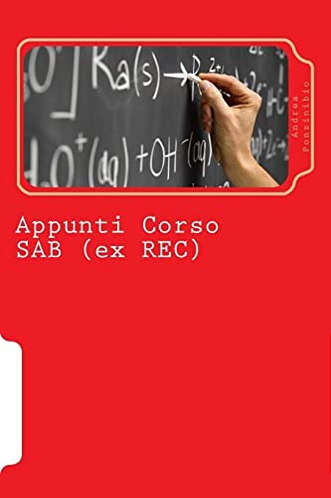 Appunti Corso Sab (Ex Rec): (Per La Somministrazione Di Alimenti E Bevande)-..