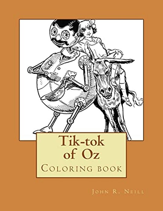 Tik-Tok Of Oz: Coloring Book-..