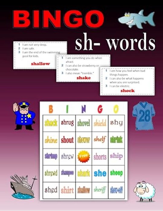 Bingo: Sh- Words-..