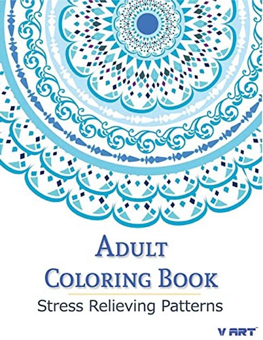 Adult Coloring Book: Coloring Books For Adults: Stress Relieving Patterns-..