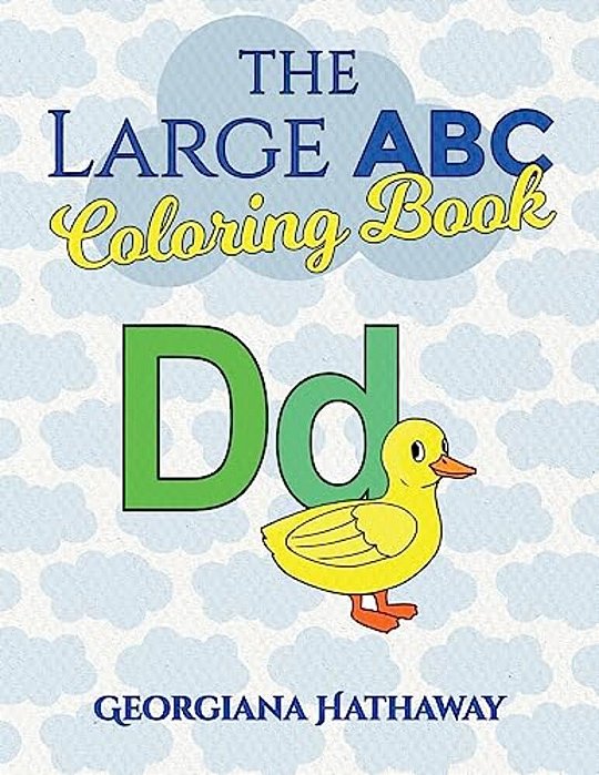The Large Abc Coloring Book-..