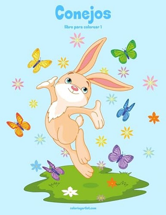 Conejos Libro Para Colorear 1-..