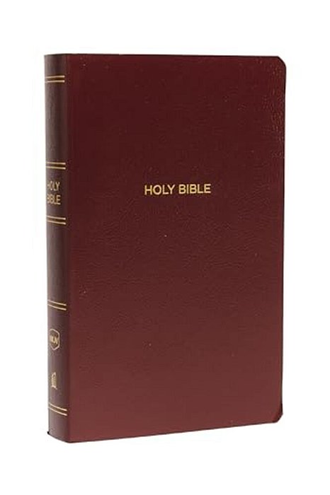 Nkjv, Gift And Award Bible, Leather-Look, Burgundy, Red Letter Edition-..