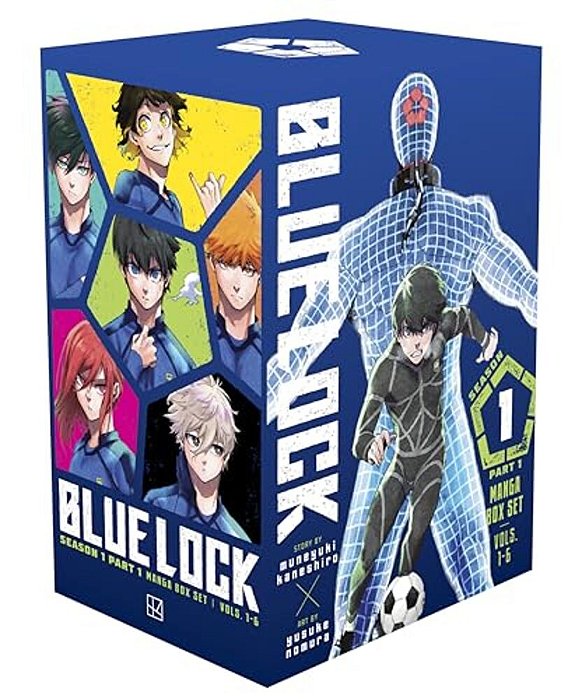 Blue Lock Season 1 Part 1 Manga Box Set-..