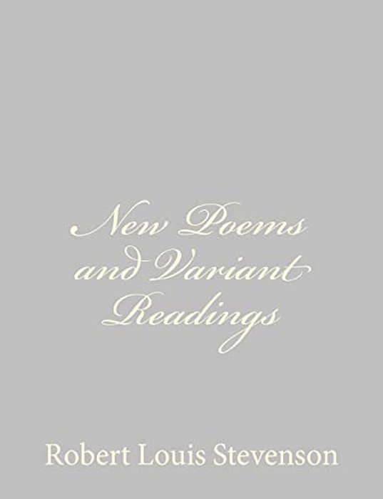 New Poems And Variant Readings-..