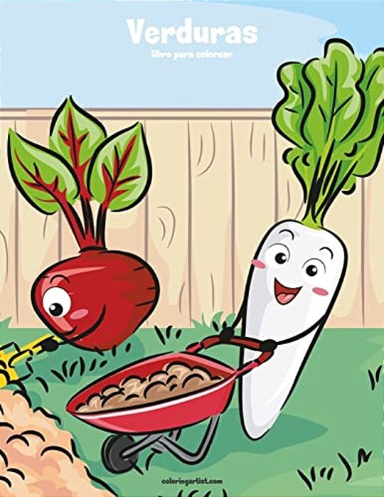 Verduras Libro Para Colorear 1-..