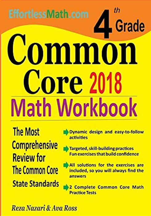 4Th Grade Common Core Math Workbook: The Most Comprehensive Review For The Common Core State Standards-..
