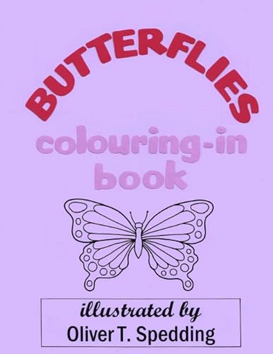 Butterflies Colouring-In Book-..