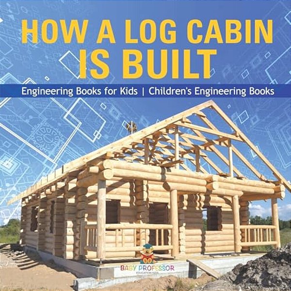 How A Log Cabin Is Built - Engineering Books For Kids Children's Engineering Books-..