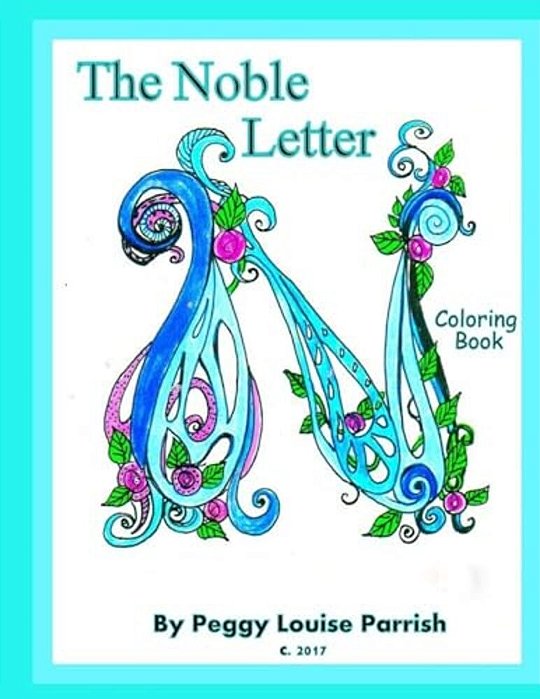 The Noble Letter N Coloring Book-..