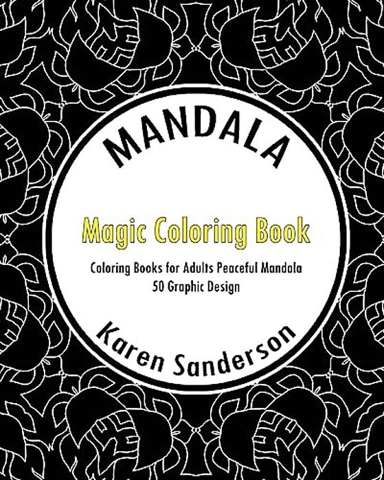 Magic Coloring Book: Coloring Books For Adults Peaceful Mandala-..