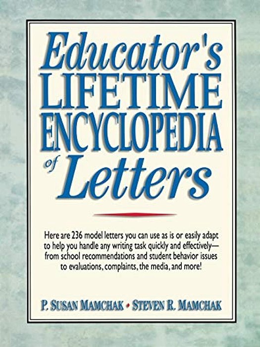 Educator's Lifetime Encyclopedia Of Letters-..