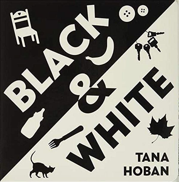 Black & White: A High Contrast Book For Newborns-..
