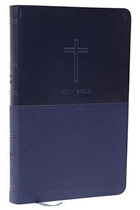 Nkjv, Value Thinline Bible, Standard Print, Imitation Leather, Blue, Red Letter Edition-..