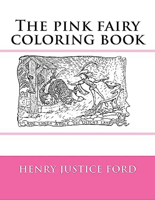 The Pink Fairy Coloring Book-..
