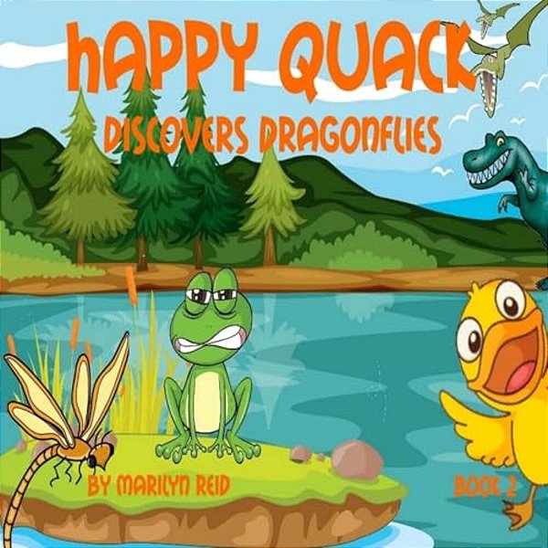 Happy Quack Discovers Dragonflies-..