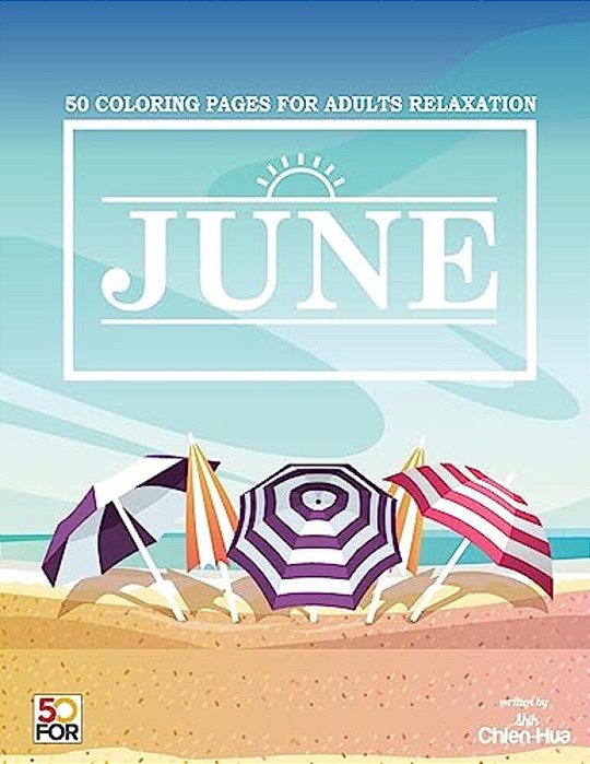 June 50 Coloring Pages For Adults Relaxation-..