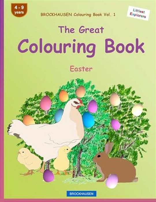 Brockhausen Colouring Book Vol. 1 - The Great Colouring Book: Easter-..