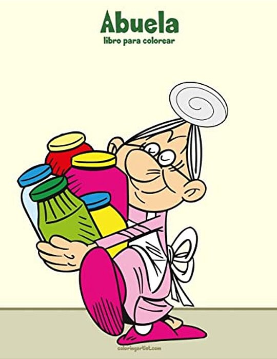 Abuela Libro Para Colorear 1-..