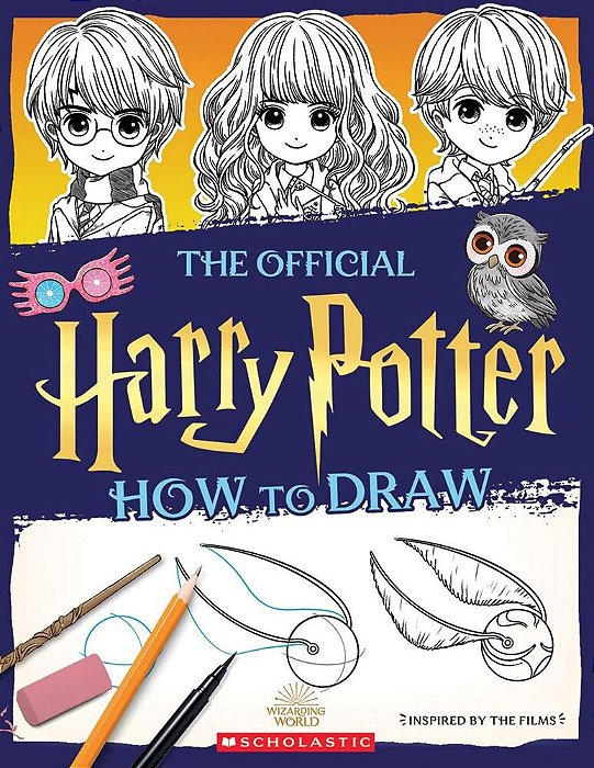 The Official Harry Potter How To Draw The Perfect Stocking Stuffer!-..