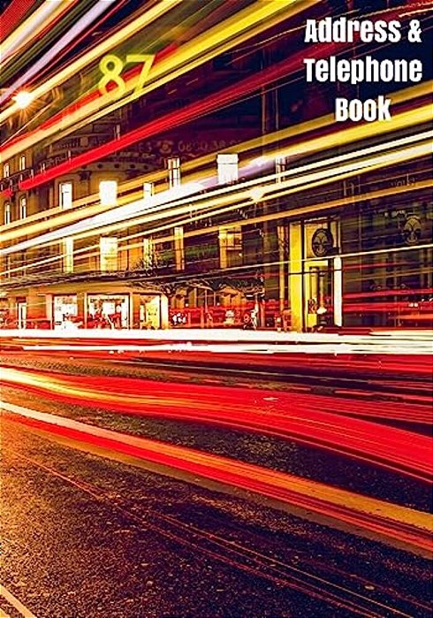 Address And Telephone Book: Address And Telephone Book 7" X 10" 187 Pages-..