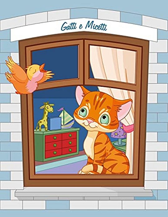 Gatti E Micetti Libro Da Colorare 1, 2 & 3-..