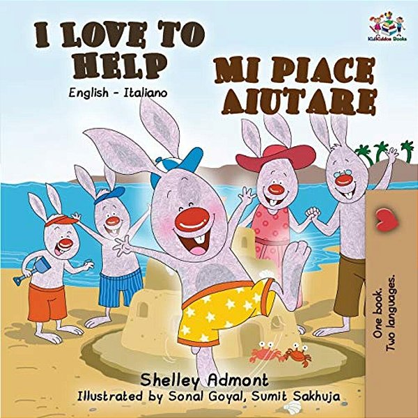 I Love To Help Mi Piace Aiutare: English Italian Bilingual Edition-..