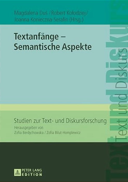 Textanfaenge - Semantische Aspekte-..
