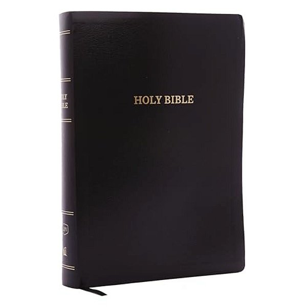 Kjv, Reference Bible, Super Giant Print, Leather-Look, Black, Red Letter Edition-..