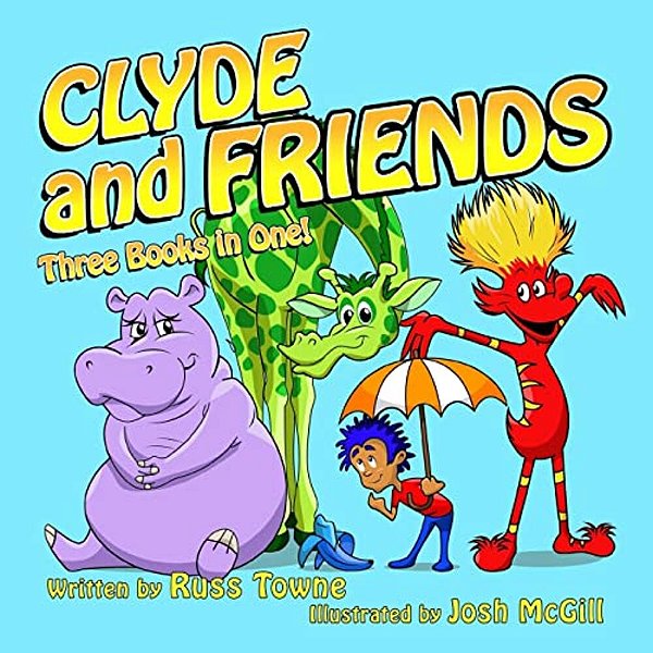 Clyde And Friends 3 Books In 1!-..