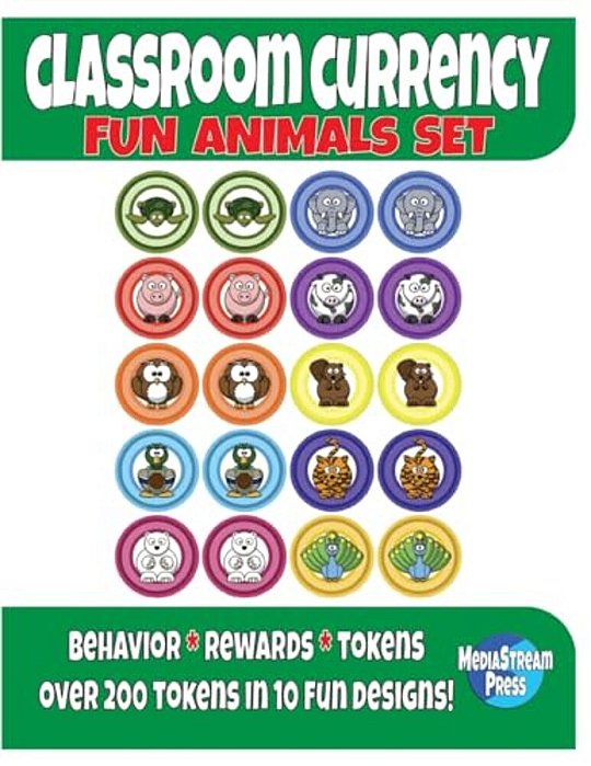Classroom Currency: Fun Animals Set-..
