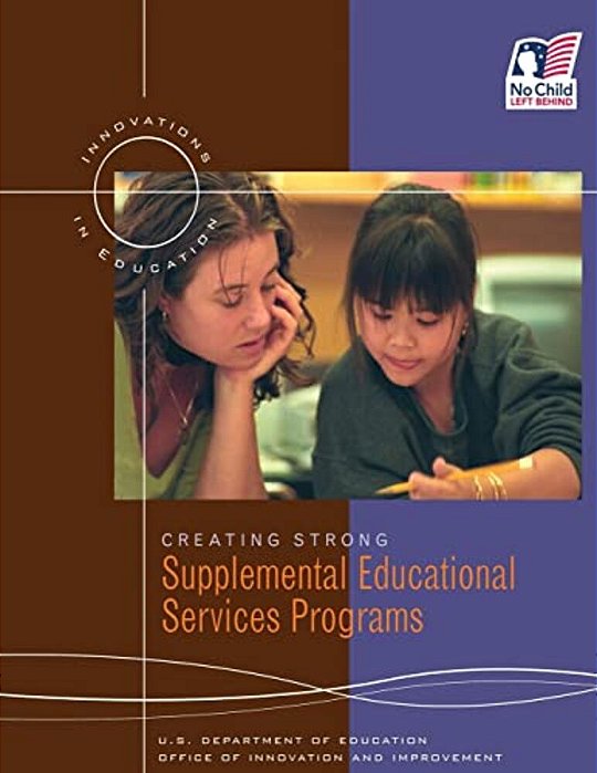 Creating Strong Supplemental Educational Services Programs-..