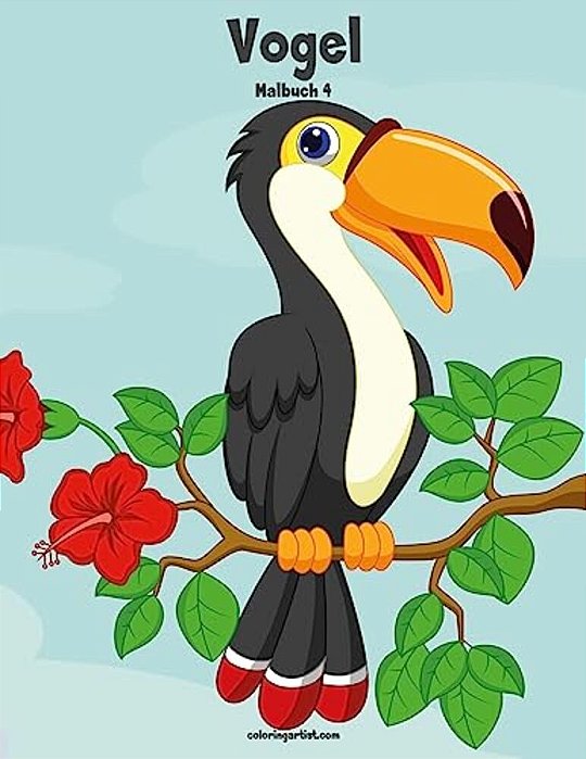 Vogelmalbuch 4-..