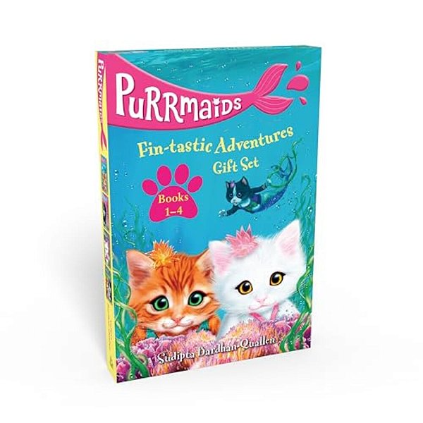 Purrmaids Fin-Tastic Adventures 1-4 Gift Set-..
