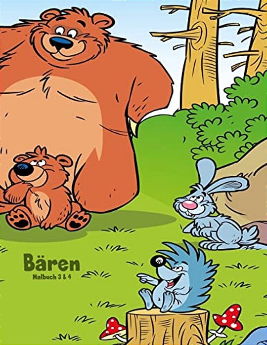 Bärenmalbuch 3 & 4-..