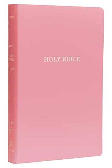 Kjv, Gift And Award Bible, Imitation Leather, Pink, Red Letter Edition-..