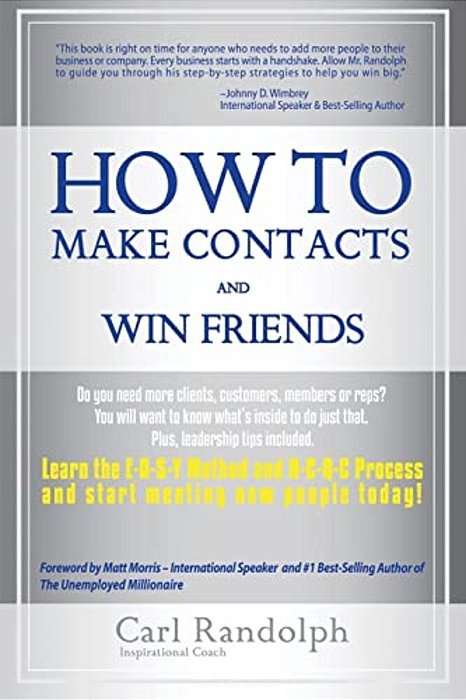 How To Make Contacts And Win Friends-..